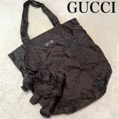 GUCCI ブラック エコバッグ 犬型ポーチ付きクマ 楽天市場】【バッグ】GUCCI グッチ GGナイロン テディベア クマ
