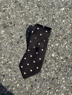 COMME des GARCONS HOMME 90S 金タグ ドット　ネクタイ