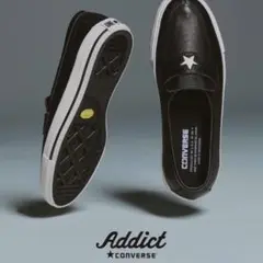 新品 黒 US10.5 29cm Addict ONE STAR LOAFER