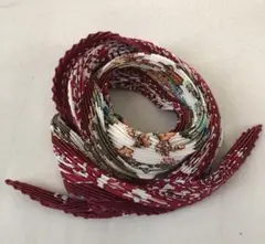 エルメス HERMES プリーツスカーフ 《アーリーアメリカ》