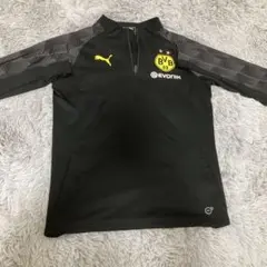 PUMA ボルシア・ドルトムント ハーフジップウェア S