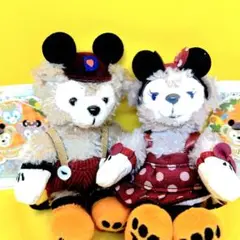 ディズニー・ダッフィー・ぬいぐるみ２０１５年ハロウィン限定ダッフィー&シェリー