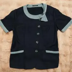 美品☆ボンマックス ❤︎Lemidi スーツ上下セット　事務服　11号　Lサイズ 事務服 制服 BONMAX ボンマックス ベスト LV1179【オフィス制服