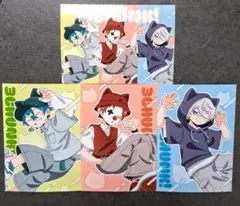さんちゃんく ！　ねこちゃんく！ ランダムブロマイド　4種　セット