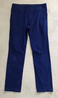 ギャップ Gap Lived-In Slim チノパン30x30青 カラーパンツ
