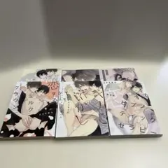 まさき茉生　BL限定版3冊セット 小冊子付き