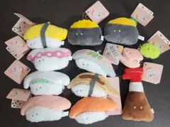 つぶらな瞳のお寿司 マスコット 11点セット