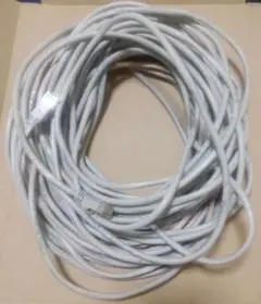 【汚れあり】 ELECOM CAT6 LANケーブル グレー 20m