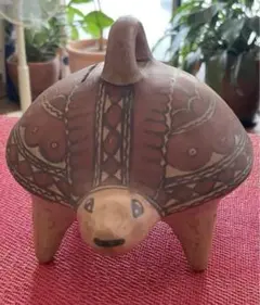 陶器の貯金箱 亀