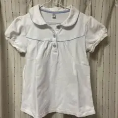 ホワイトポロシャツ 160サイズ
