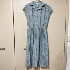 【as know as】半袖シャツワンピース