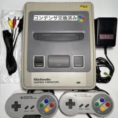 No.907【コンデンサ交換】スーパーファミコン SFC 本体セット スーファミ