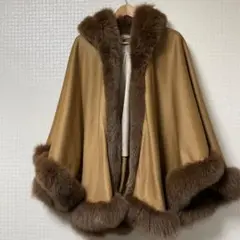 BALMAIN ポンチョ カシミア100%