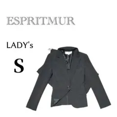 美品レディースSサイズ ESPRITMUR オールシーズンスーツ上下セット 黒