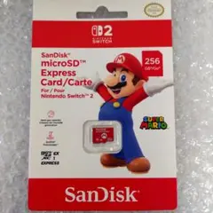 新品未開封 SanDisk microSD Express Card 256GB