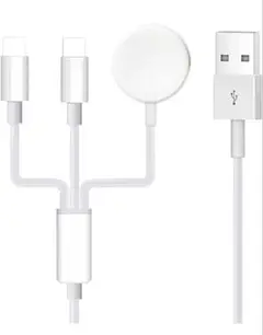 Watch充電器 3in1 Watch充電ケーブル 磁気充電ケーブル