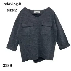relaxing.R　リラクシングアール　シャツ　トップス　2 おしゃれ