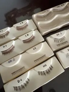 人形用アイラッシュ 7ペアセット