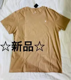 【新品】Hurley ハーレー　Tシャツ 半袖　ベージュ　メンズ サイズXL