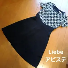 Liebe リエベ アビステ ストレッチ ワンピース