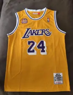 LAKERS 2007-08 60周年復古刺繡バスケットコートベスト 24