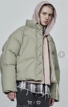 新品　JieDa RANDOM PUFFER ダウンジャケット タッグ付き JieDa [ジエダ] RANDOM PUFFER JACKET ＜アシンメトリーダウン