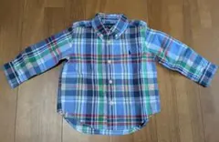【値下げしました！】Ralph Lauren チェック柄シャツ サイズ90
