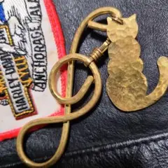 ネコのカラビナ×キーホルダー