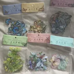 蝶ステッカーセット