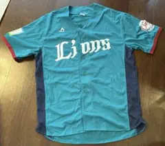 Lions ユニフォーム Majestic ターコイズ Lサイズ 中古