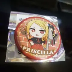 リゼロ　いきなりステーキ　缶バッジ　プリシラ