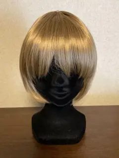 ウィッグ　ブロンズヘア