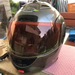 【未使用保管品】BENETTON  FORMULA1 ジェットヘルメット レッド バイクヘルメット SG規格適合 スモールジェット レッドラメ