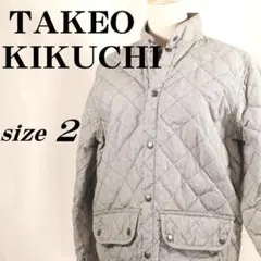 TAKEO KIKUCHI タケオキクチ ストライプ キルティングジャケット 2
