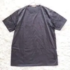 【美品】ポールスチュアート 半袖カットソー Tシャツ メンズ ブラック 無地
