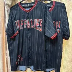 BUFFALOES ユニフォーム 2枚セット　ブラック/レッド