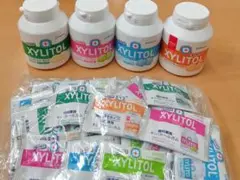 歯科専用キシリトールガムボトル4種類 個包装25個セット