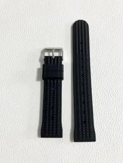 腕時計ベルト ラバーベルト ワッフルパターン ラグ20mm SEIKO互換品58