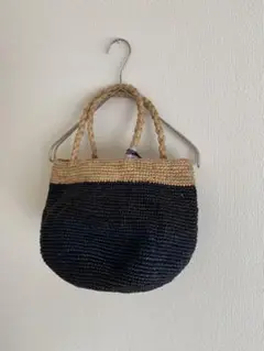 【新品タグ付き】NORO 2トーンかごバッグ