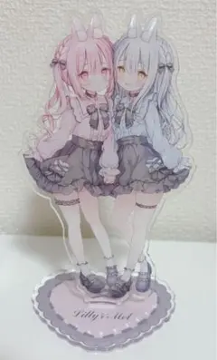 おもちもなか 地雷服メルリリちゃん アクリルスタンド