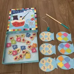 DJECO ジェコ 魚 釣り マグネット 知育玩具