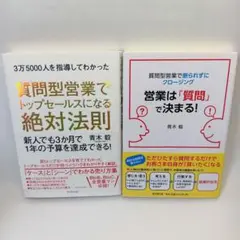 質問型営業でトップセールスになる絶対法則・営業は「質問」で決まる！　青木毅