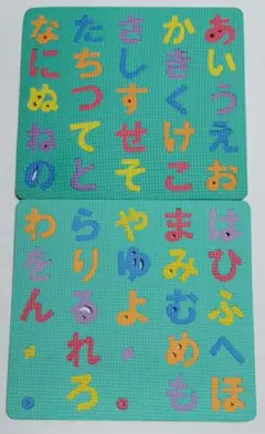 知育玩具 お風呂でひらがな　ひらがなパズル　五十音　◯一つ欠品