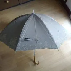 MICHEL KLEIN 刺繍 晴雨兼用日傘 8本骨