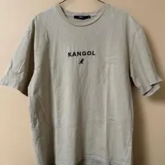 KANGOL ベージュ Tシャツ Mサイズ
