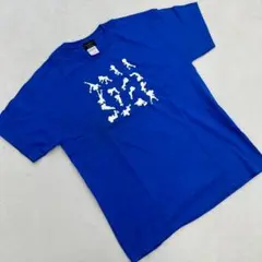 ⭐️青Tシャツ⭐️　グッズTシャツ カジュアル　スポーツ