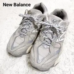 New Balance 9060 グレー 26.5cm 中古 訳あり