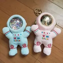 新品未使用 宇宙飛行士 ぬいぐるみ2個セット