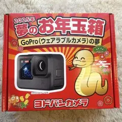 新品 ヨドバシカメラ  夢のお年玉箱2024 GoPro10の夢 ヨドバシカメラの福袋「夢のお年玉箱」2025年を予想しよう