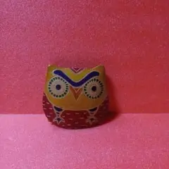 フクロウデザイン レザーコインケース